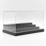 Acrylic 4-Step Display Box, Anime Figures Doll Blocks Model Display Box