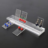 Acrylic Earring Display Rack Necklace Earring Ring Storage Board Customized