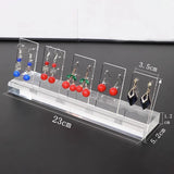 Acrylic Earring Display Rack Necklace Earring Ring Storage Board Customized