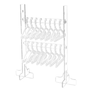Acrylic Earring Display Stand Jewelry Storage Earring Hook Mini Coat Hanger Rack