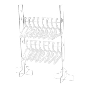 Acrylic Earring Display Stand Jewelry Storage Earring Hook Mini Coat Hanger Rack