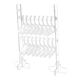 Acrylic Earring Display Stand Jewelry Storage Earring Hook Mini Coat Hanger Rack
