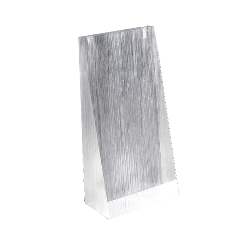 Acrylic Jewelry Display Stand Slant Back Clear