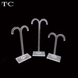 Acrylic Earrings Display Shelf Stand Holder Jewelry Organizer Rack