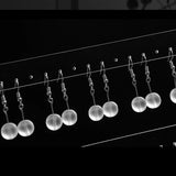 Acrylic Earrings Necklace Jewelry Display Stand Organizer