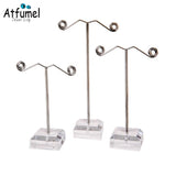 Acrylic Earrings Jewelry Display Stand Pendant Organizer Earring Hanger Rack