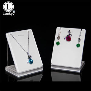 Acrylic Earrings Pendant Display Stand Jewelry Display Props