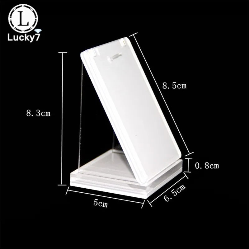 Acrylic Earrings Pendant Display Stand Jewelry Display Props