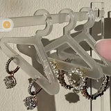Acrylic Earrings Storage Rack Transparent Display Stand Jewelry Props Mini Shelf