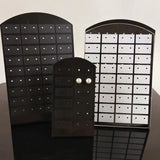 Acrylic Earrings Stud Display Stand 72 Hole Square