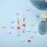 Acrylic English Letters Beads Set DIY Jewelry Making Accessories