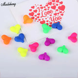 Acrylic Heart Beads for DIY Jewelry Making