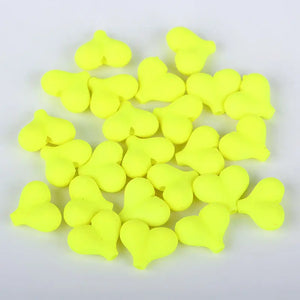 Acrylic Heart Beads for DIY Jewelry Making