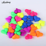 Acrylic Heart Beads for DIY Jewelry Making