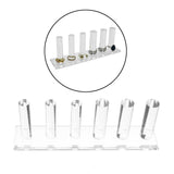 Acrylic Finger Display Counter Stand Shows Jewelry Storage