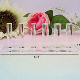 Acrylic Finger Display Counter Stand Shows Jewelry Storage