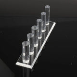 Acrylic Finger Display Counter Stand Shows Jewelry Storage