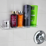Clear Acrylic Floating Shelves, 15 L x3.25 inch W, Invisible Wall Shelf