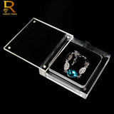 Acrylic Glass Top Gem Box & Showcase