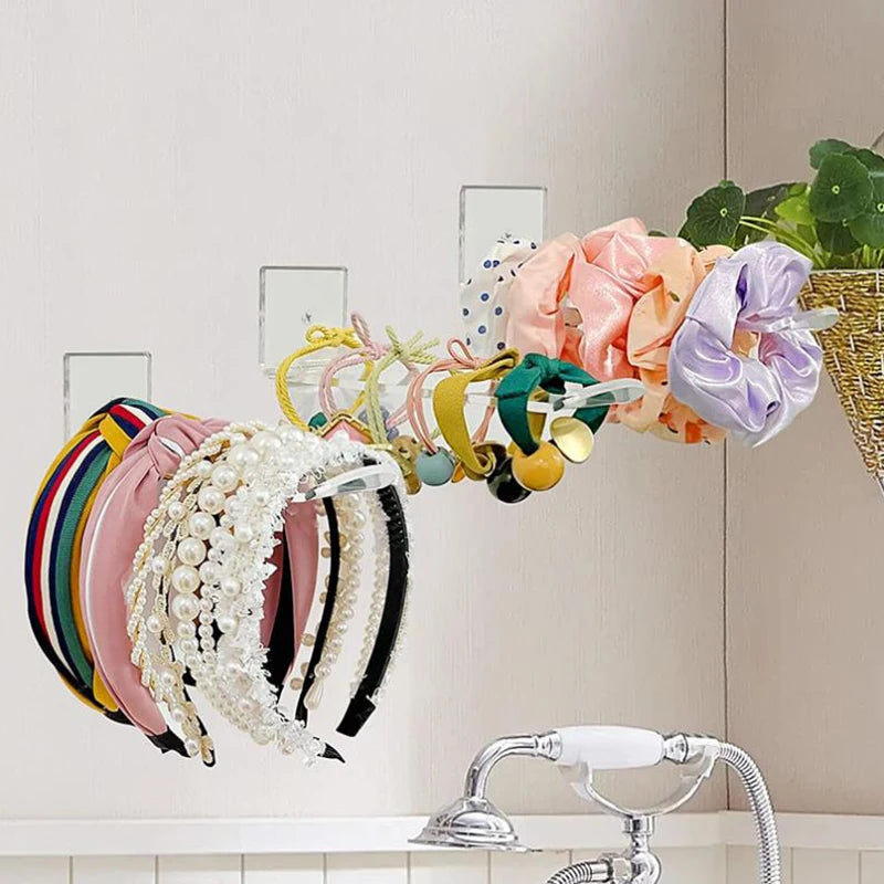 Acrylic Headband Display Stand Hairband Holder Organizer