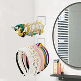 Acrylic Headband Display Stand Hairband Holder Organizer