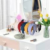 Acrylic Headband Hairband Holder Clear Jewelry Display Stand