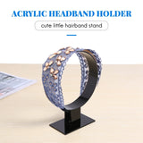 Acrylic Headband Holder Stand Hair Accessories Display