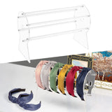 Acrylic Headband Holder Hair Accessory Organizer Storage Rack
