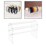 Acrylic Headband Holder Hair Accessory Organizer Storage Rack