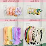 Acrylic Headband Holder Stand Jewelry Storage