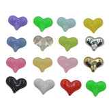 Acrylic Heart Beads for DIY Jewelry and Crafts
