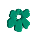 Acrylic Hollow Flower Charm Pendant for DIY Jewelry Making