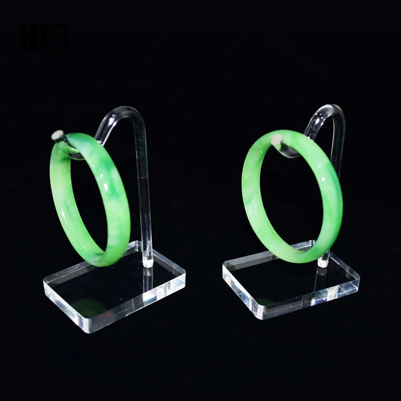 Acrylic Bangle Bracelet Holder Clear Jewelry Stand