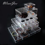 Acrylic Jewelry Accessories Storage Box with Lid