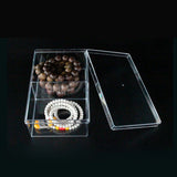 Acrylic Jewelry Accessories Storage Box with Lid