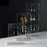 Acrylic Drop Earrings Stand Clear Holder Photography Props