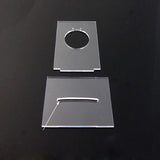 Acrylic Drop Earrings Stand Clear Holder Photography Props