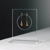Acrylic Drop Earrings Stand Clear Holder Photography Props