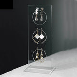 Acrylic Drop Earrings Stand Clear Holder Photography Props
