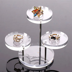 Acrylic Jewelry Display Necklace Bracelet Holder Stand Rack