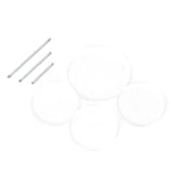 Acrylic Jewelry Display Necklace Bracelet Holder Stand Rack