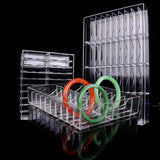 Acrylic Jewelry Display Rack Organizer for Bracelet Chain Necklace
