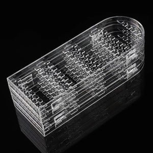 Acrylic Jewelry Display Shelf Folding Screen Earring Bracelet Storage