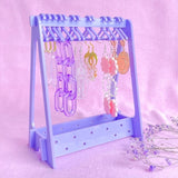 Acrylic Jewelry Display Stand Earrings Holder Earring Organizer