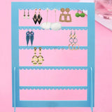Acrylic Jewelry Display Stand Earrings Shelf Necklace Props