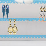 Acrylic Jewelry Display Stand Earrings Shelf Necklace Props