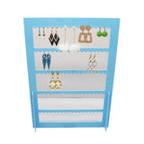 Acrylic Jewelry Display Stand Earrings Shelf Necklace Props