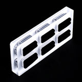Acrylic Jewelry Display Stand 6 Ring Holders Customization Ring Ornaments Rack