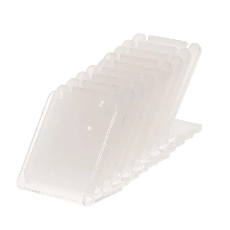 Acrylic Earring Stand Holder Organizer L Shape Display 10pcs/lot