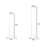 Acrylic Jewelry Storage Hair Ring Display Stand Large Capacity